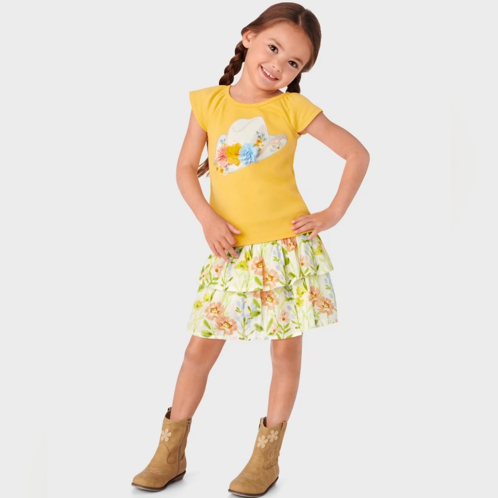 Gymboree "Prairie Fields" skort outfit